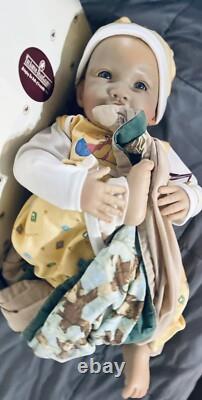 Lifelike Real Touch Weighted Baby Doll Christy WITH COA