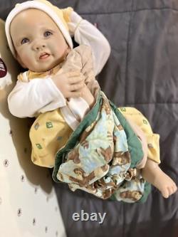 Lifelike Real Touch Weighted Baby Doll Christy WITH COA