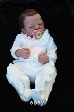 Lillbees reborn lifelike ashton drake emily 1/4 limbs posable baby 22 inches