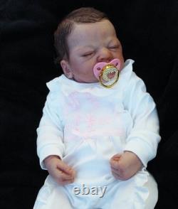 Lillbees reborn lifelike ashton drake emily 1/4 limbs posable baby 22 inches