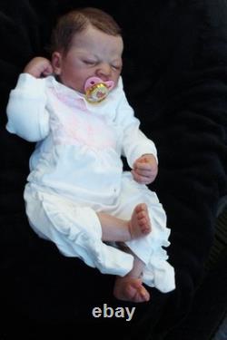 Lillbees reborn lifelike ashton drake emily 1/4 limbs posable baby 22 inches