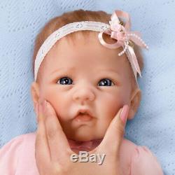 Linda Murray Claire Silicone Baby Girl Doll True Touch Ashton Drake NEW Gift