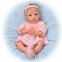 Linda Murray Claire Silicone Baby Girl Doll True Touch Ashton Drake NEW ...