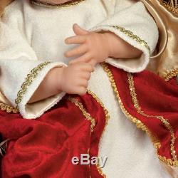 Linda Murray Jesus The Savior Is Born Porcelain Baby Doll by The Ashton-Drake