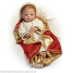 Linda Murray Signature Edition Porcelain Baby Doll Jesus, The Savior Is Born