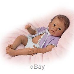 Linda Murray So Truly Real Poseable Newborn Baby Girl Doll by The Ashton-Drake