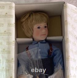 Little House On The Prairie ALMANZO Doll MIB + COA Ashton-Drake Galleries +Fork