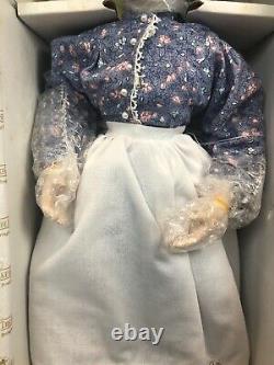 Little House on The Prairie Caroline'MA Ingalls' Doll 17-1/2 Tall w Cherry