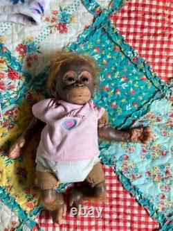 Little Umi Orangutan Doll Collectible Monkey Doll by Ashton Drake