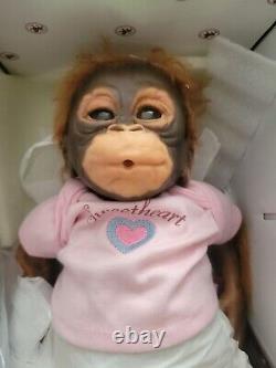 Little Umi Orangutan Doll Collectible Monkey Doll by Ashton Drake