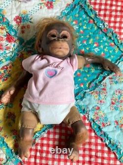 Little Umi Orangutan Doll Collectible Monkey Doll by Ashton Drake