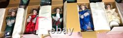 Little Women at Christmas set of 5 Wendy Lawton for Ashton-Drake NEW IN BOX