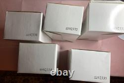 Little Women at Christmas set of 5 Wendy Lawton for Ashton-Drake NEW IN BOX