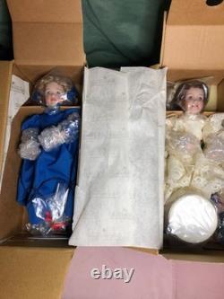 Little Women at Christmas set of 5 Wendy Lawton for Ashton-Drake NEW IN BOX