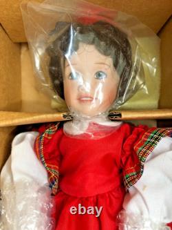 Little Women at Christmas set of 5 Wendy Lawton for Ashton-Drakefree shipping