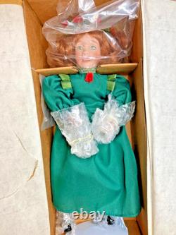 Little Women at Christmas set of 5 Wendy Lawton for Ashton-Drakefree shipping