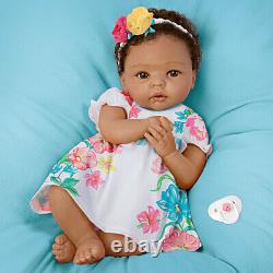 Little and Lovely Gabrielle Silicone Baby Doll by Cheryl Hill Ashton-Drake