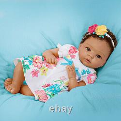 Little and Lovely Gabrielle Silicone Baby Doll by Cheryl Hill Ashton-Drake