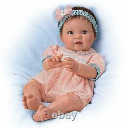 Littlest Sweetheart 16'' Lifelike Baby Doll by Ashton Drake New