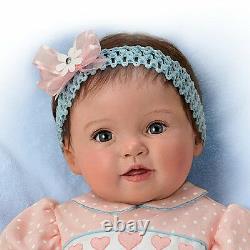 Littlest Sweetheart 16'' Lifelike Baby Doll by Ashton Drake New