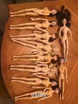 Lot Of 10 Gene Dolls By Mel Odom