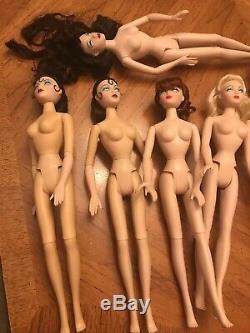 Lot Of 10 Gene Dolls By Mel Odom