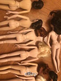 Lot Of 10 Gene Dolls By Mel Odom