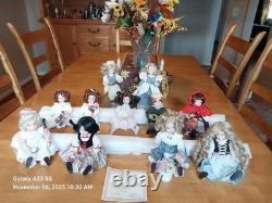 Lot Of 11 Ashton Drake Fairy Tale Dolls