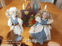 Lot Of 11 Ashton Drake Fairy Tale Dolls