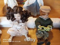 Lot Of 11 Ashton Drake Fairy Tale Dolls