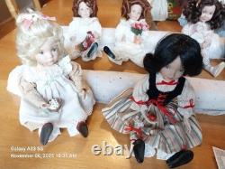 Lot Of 11 Ashton Drake Fairy Tale Dolls