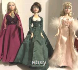 Lot Of 3 Gene Mel Odom Ashton Drake Dolls 1995, 1996, And 2000
