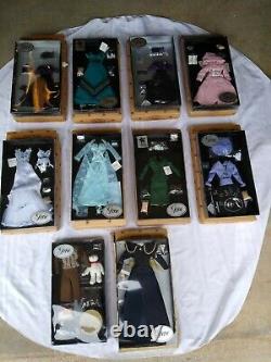 Lot of 10 Ashton Drake Galleries Gene Doll Costume Dress Outfits New in box