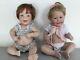 Lot of 2 VintagePORCELAIN dolls ASHTON DRAKE and Elke Hutchens