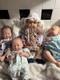Lot of 4 Reborn Baby Dolls 3 Berenguer + 1 Ashton Drake Huti B ADG 04