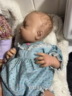 Lot of 4 Reborn Baby Dolls 3 Berenguer + 1 Ashton Drake Huti B ADG 04