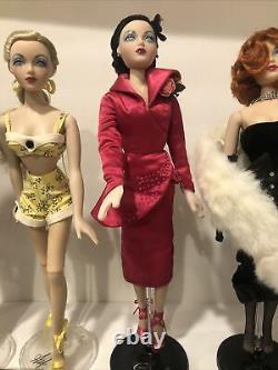 Lot of 5 Ashton Drake Gene Dolls Alex Doll With Two Extra Outfits 5 Stands NICE