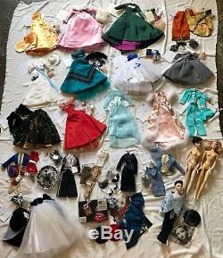 Lot of GENE MARSHALL Violet Madra 19 Outfits, 1 Dressed Doll, 2 Nude Dolls