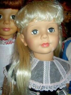 Lovely, Ashton Drake platinum blonde, PATTI PLAYPAL doll, all original