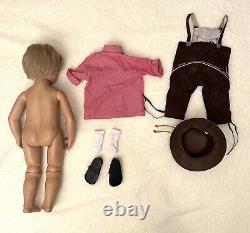 Luis the Lederhosen Boy Doll by Ashton Drake Original Folk Attire W COA & Box