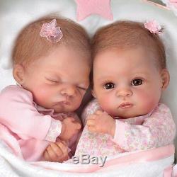 Lullaby Twins Ashton Drake Doll By Waltraud Hanl 14 inches
