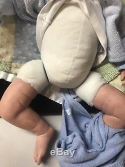 MARIBEL VILLANOVA 24 INCH Reborn Toddler BABY boy DOLL, 9 Pound, COA. RARE