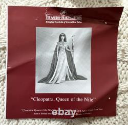 MIB Ashton Drake Cleopatra Queen Of The Nile Egyptian Egypt Porcelain Doll