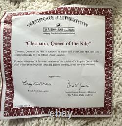MIB Ashton Drake Cleopatra Queen Of The Nile Egyptian Egypt Porcelain Doll