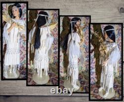 MORNING BIRD SONG Native Amer Porcelain Fig -Sandra Bilotto -Ashton Drake (Yr)