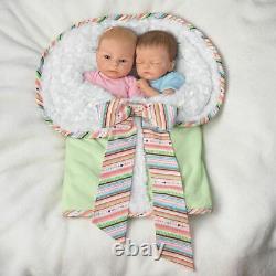 Madison And Mason Twins in Custom Bunting So Truly Real Lifelike & Realistic New