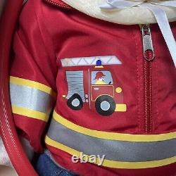 Marc the Little Firefighter Lifelike Doll Ashton-Drake Galleries Real Touch 21