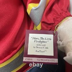 Marc the Little Firefighter Lifelike Doll Ashton-Drake Galleries Real Touch 21