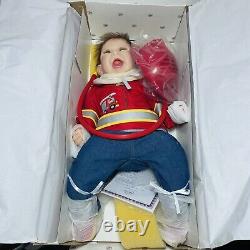 Marc the Little Firefighter Lifelike Doll Ashton-Drake Galleries Real Touch 21