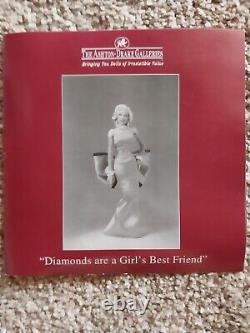 Marilyn Monroe Ashton Drake doll Gentlemen Prefer Blondes'Diamonds' COA BOX